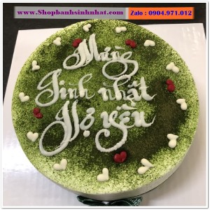 Bánh Sinh Nhật Trà Xanh - VL16